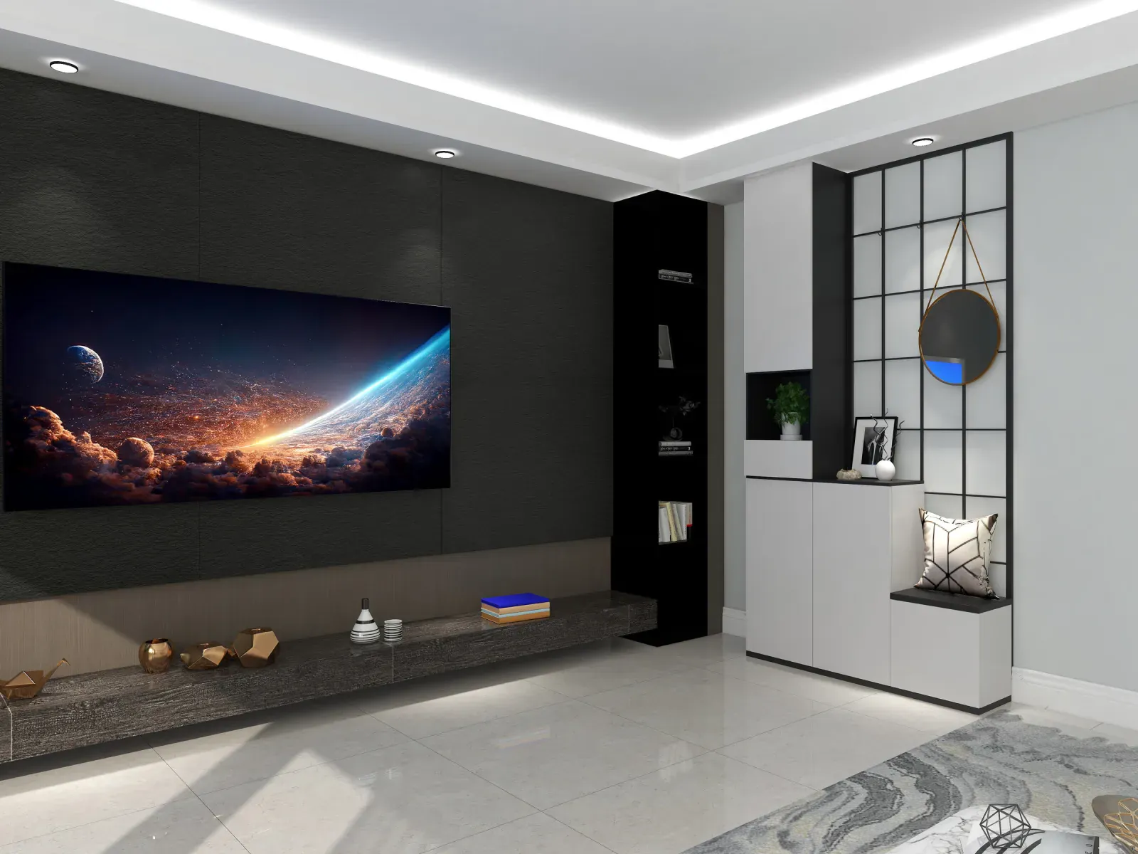 YAKCO Rock Design Kaya Tahıl Tahtası: Bodrumlar ve Garajlar için "Neme Dayanıklı ve Küflenmeyen" Dekoratif Çözüm